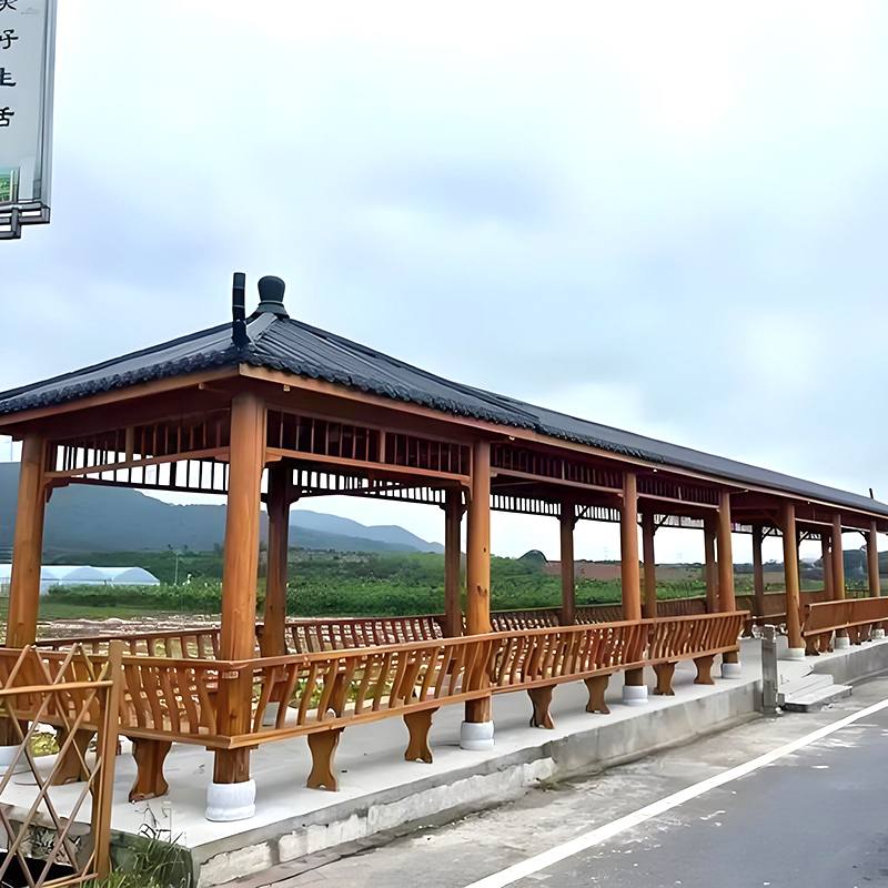 古建廊架