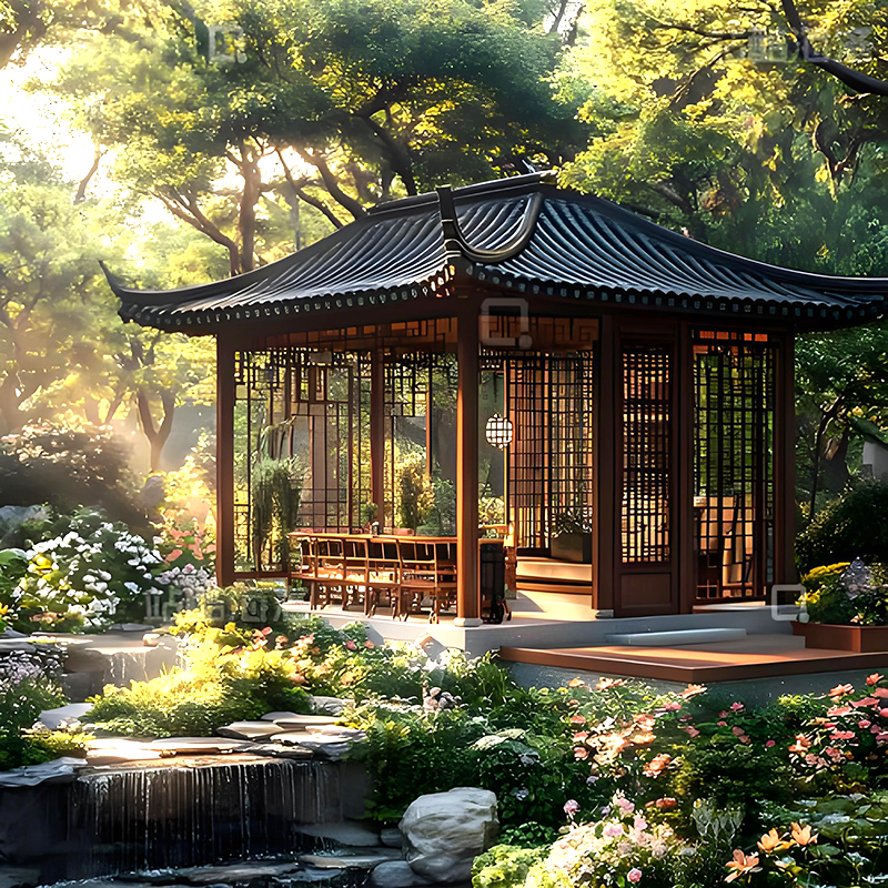 古建凉亭