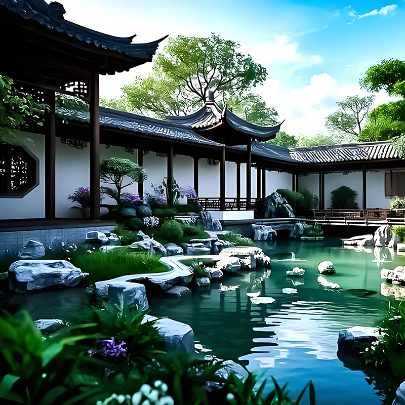 庭院别墅景观